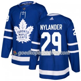 Toronto Maple Leafs William Nylander 29 Adidas 2017-2018 Blauw Authentic Shirt - Mannen